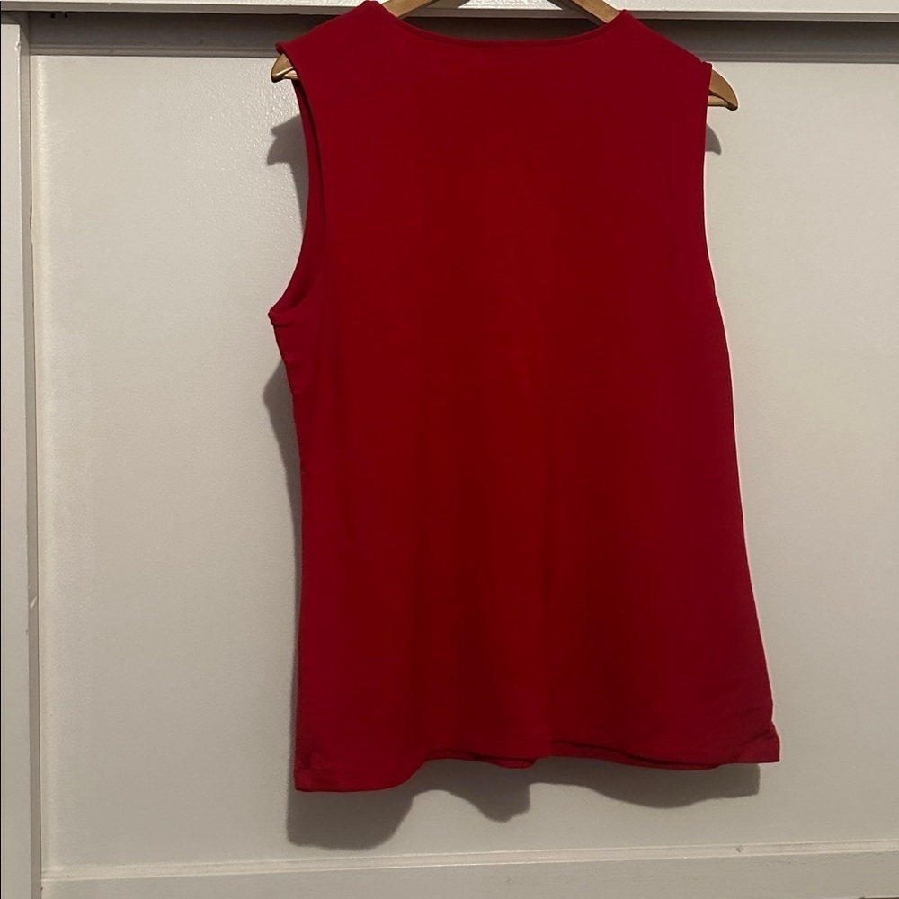 Liz Claiborne Red Career Top - Picture 4 of 4